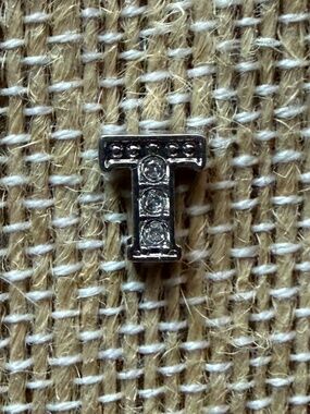 Silver Letter T